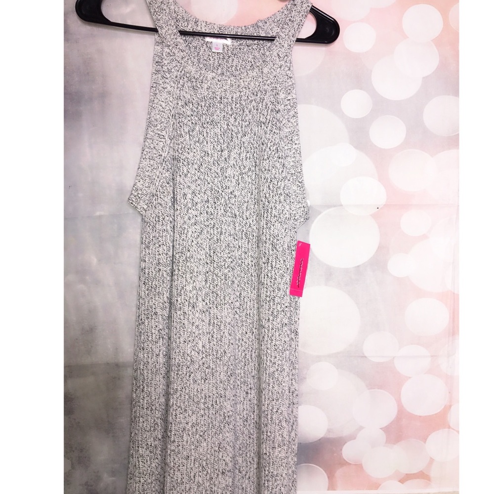 Knit sweater dress